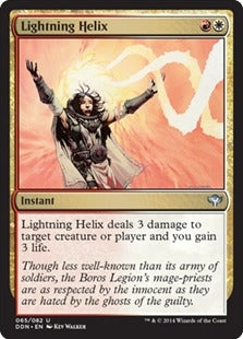 Lightning Helix (Duel Decks: Speed vs Cunning) Medium Play