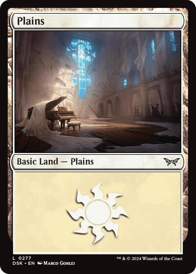 Plains (0277) (Duskmourn: House of Horror) Light Play