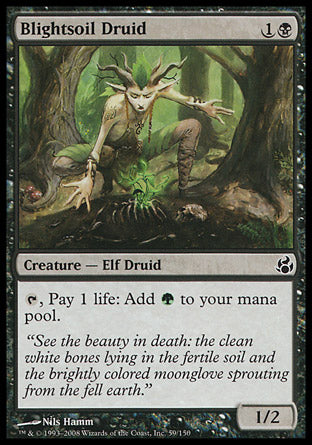 Blightsoil Druid (Morningtide) Light Play