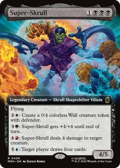 Super-Skrull (Extended Art) (Marvel Super Heroes) Light Play Foil