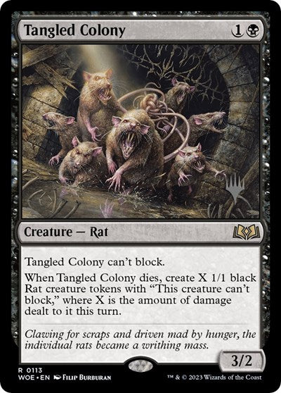Tangled Colony (Promo Pack: Wilds of Eldraine) Near Mint