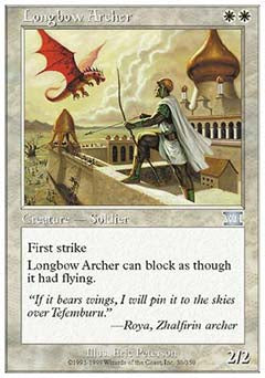 Longbow Archer (Classic 6th Edition) Near Mint