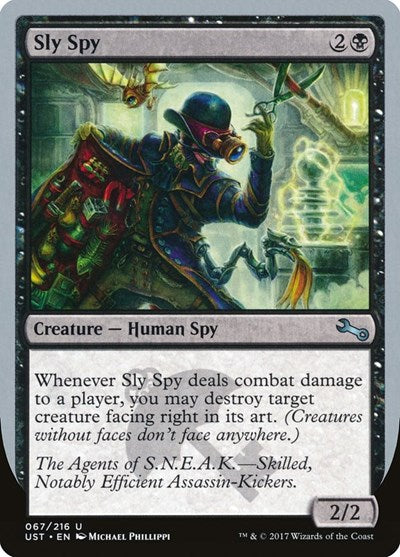 Sly Spy (D) (Unstable) Near Mint Foil