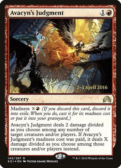 Avacyn's Judgment (Promos: Prerelease Cards) Medium Play Foil