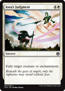 Iona's Judgment (Iconic Masters) Light Play