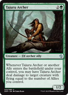 Tajuru Archer (Duel Decks: Zendikar vs Eldrazi) Light Play