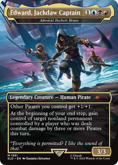Edward  Jackdaw Captain   Admiral Beckett Brass|3|0|0.00