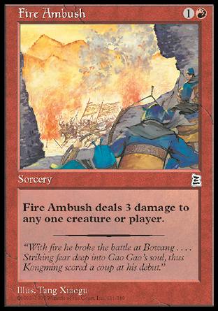 Fire Ambush (Portal Three Kingdoms) Near Mint