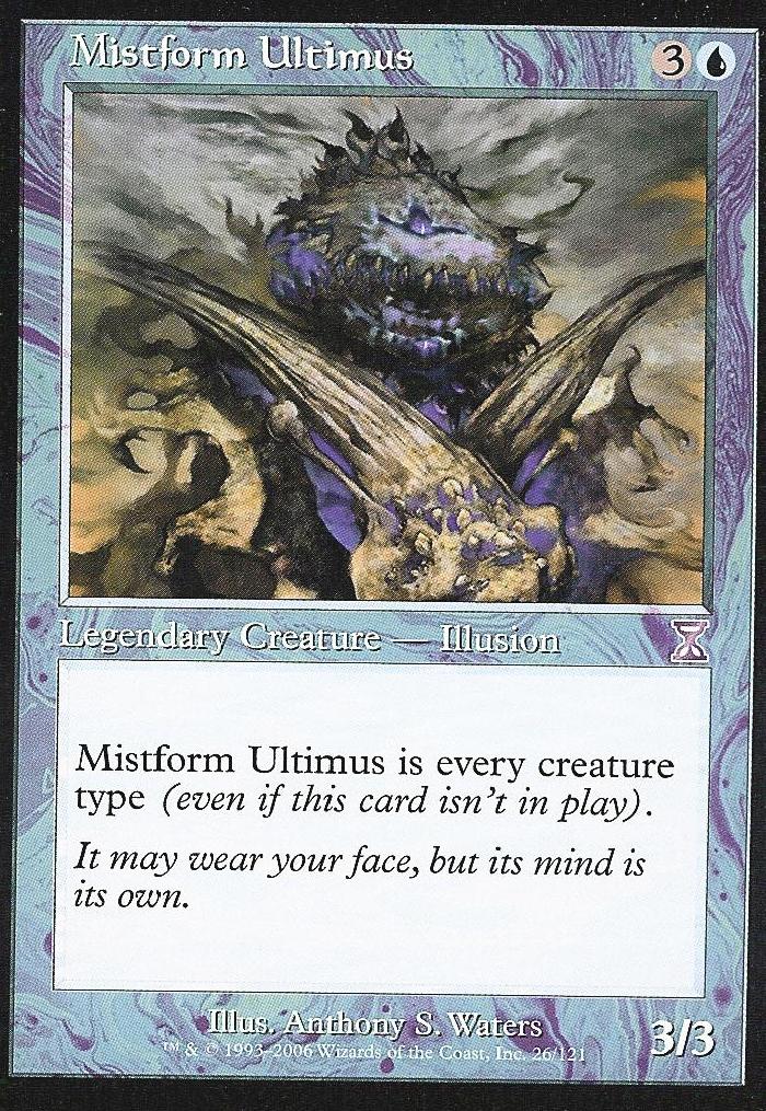Mistform Ultimus (Time Spiral Time Shifted) Near Mint