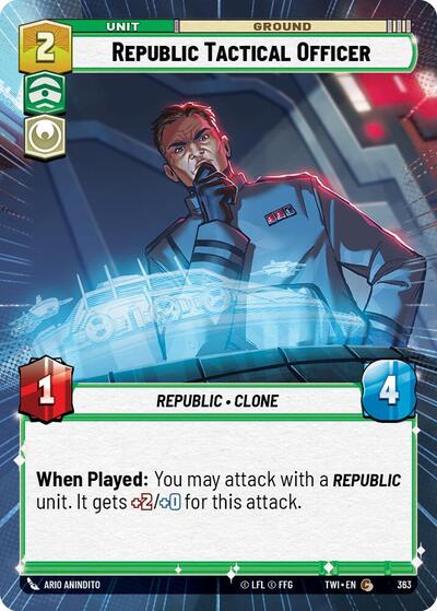 Republic ARC-170 (Hyperspace) (Twilight of the Republic) Near Mint Foil