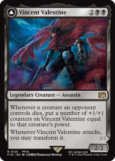 Vincent Valentine (Universes Beyond: FINAL FANTASY) Near Mint Foil