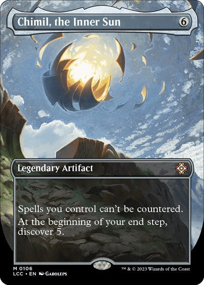 Chimil, the Inner Sun (Borderless) (Commander: The Lost Caverns of Ixalan) Near Mint