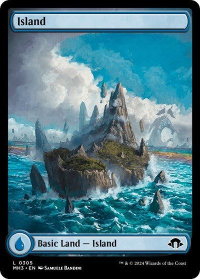 Island (0305) (Modern Horizons 3) Light Play Foil