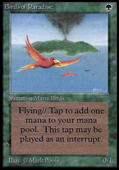 Birds of Paradise (Alpha) Damaged / Poor