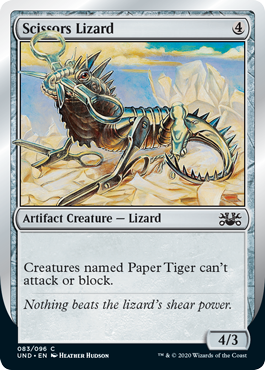 Scissors Lizard (Unsanctioned) Near Mint