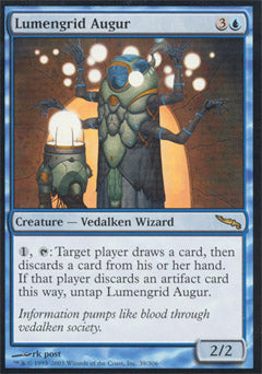 Lumengrid Augur (Mirrodin) Light Play