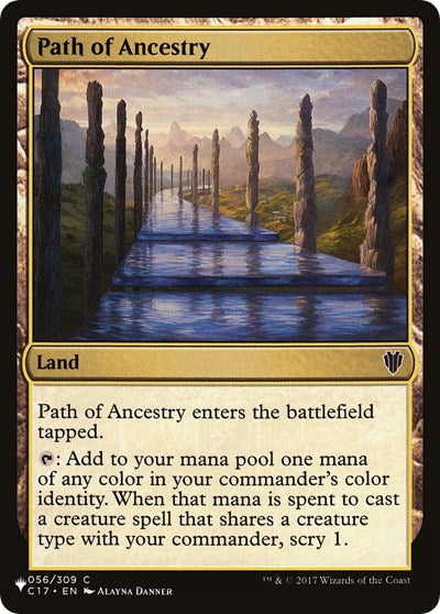 Path of Ancestry (C17) (Secret Lair Commander: From Cute to Brute) Near Mint
