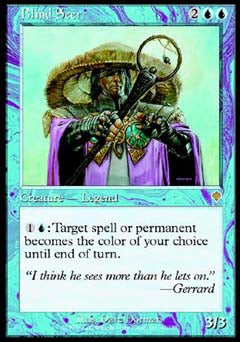Blind Seer (Invasion) Medium Play Foil