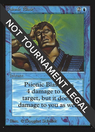 Psionic Blast (CE) (Collector's Edition) Near Mint