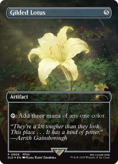 Gilded Lotus (909) (Rainbow Foil) (Secret Lair) Near Mint Foil Japanese