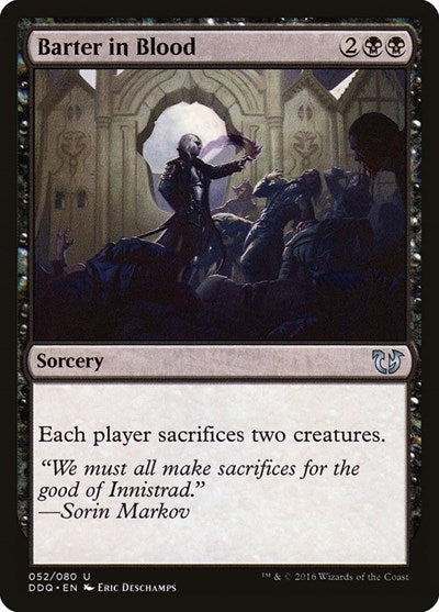 Barter in Blood (Duel Decks: Blessed vs Cursed) Heavy Play
