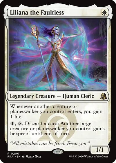 Liliana the Faultless (Reality Fracture) Light Play