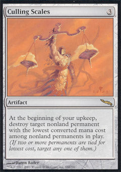 Culling Scales (Mirrodin) Light Play Foil