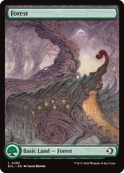 Forest (0283) (Lorwyn Eclipsed) Near Mint