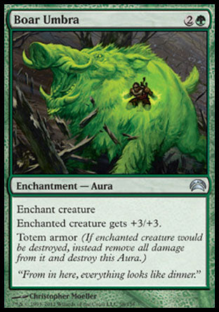 Boar Umbra (Planechase 2012) Medium Play