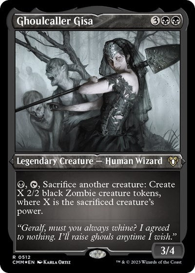Ghoulcaller Gisa  Foil Etched|0|0|0.00
