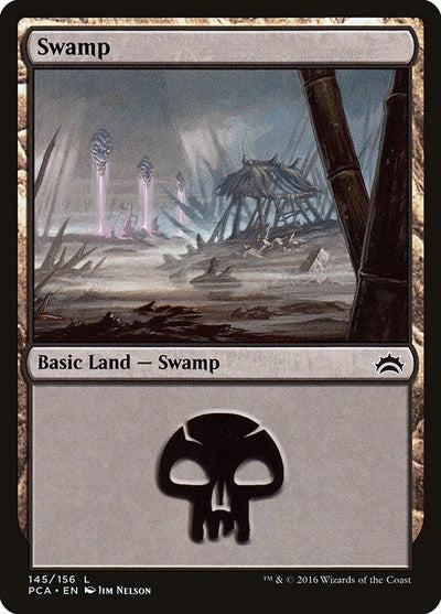 Swamp (145) (Planechase Anthology) Light Play