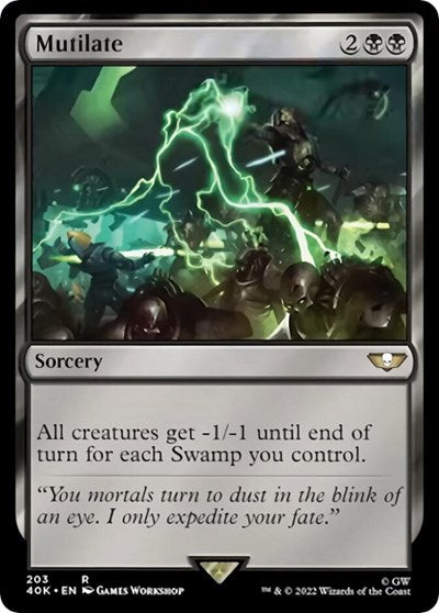 Mutilate (Universes Beyond: Warhammer 40K) Near Mint