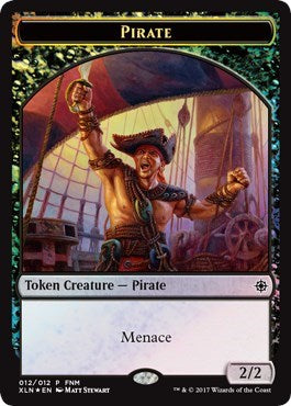 Pirate // Treasure (012) Token (Promos: FNM) Near Mint Foil