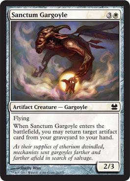 Sanctum Gargoyle (Modern Masters) Medium Play Foil