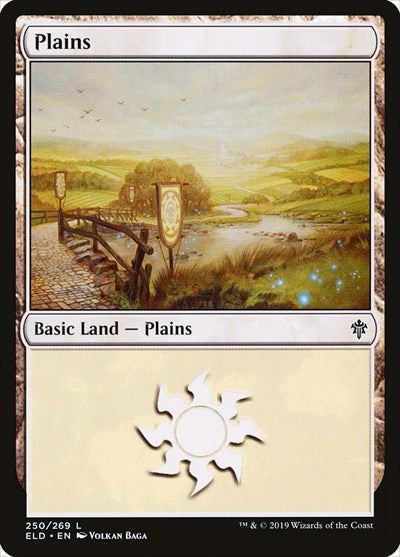 Plains (Throne of Eldraine) Near Mint Foil