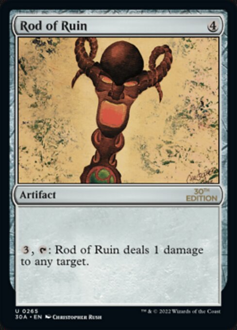 Rod of Ruin (30th Anniversary Edition) Near Mint