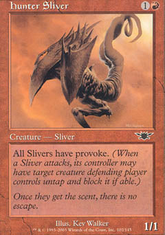Hunter Sliver (Legions) Near Mint Foil