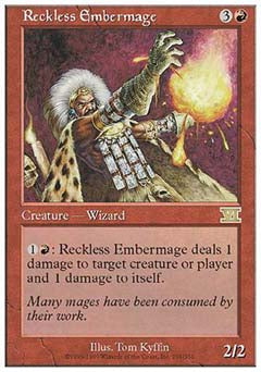 Reckless Embermage (Classic 6th Edition) Light Play