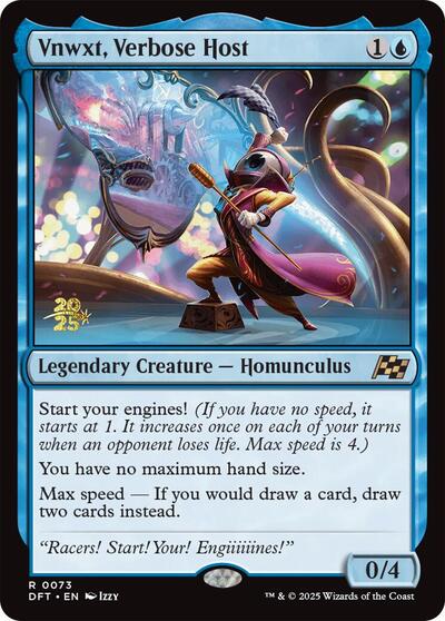 Vnwxt, Verbose Host (Promos: Prerelease Cards) Light Play Foil