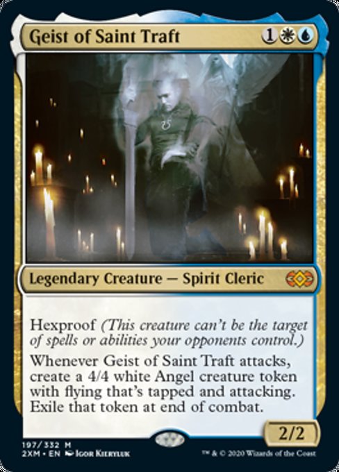 Geist of Saint Traft (Double Masters) Light Play Foil
