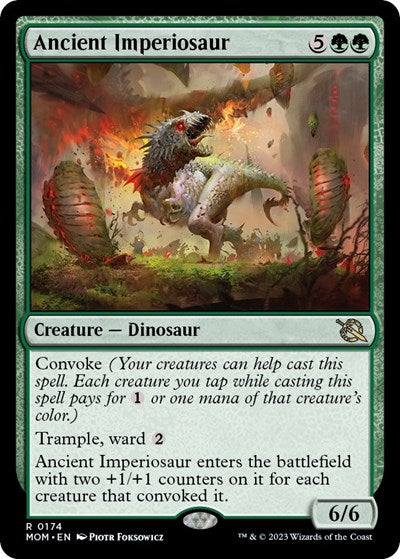 Ancient Imperiosaur (March of the Machine) Medium Play Foil