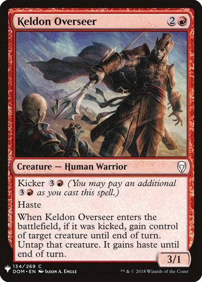Keldon Overseer (Mystery Booster) Light Play