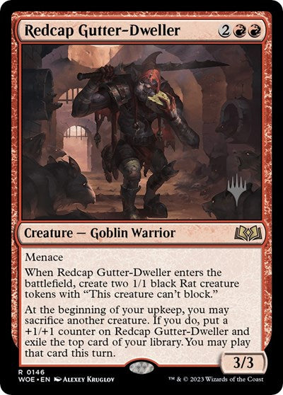 Redcap Gutter-Dweller (Promo Pack: Wilds of Eldraine) Near Mint