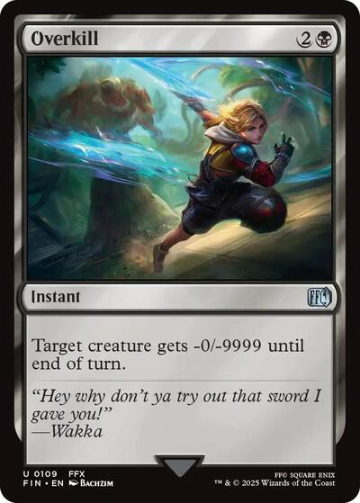 Overkill (Universes Beyond: FINAL FANTASY) Near Mint