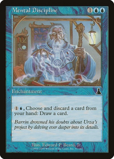 Mental Discipline (Urza's Destiny) Medium Play