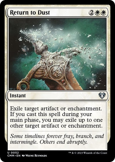 Return to Dust (Commander Masters) Near Mint Foil