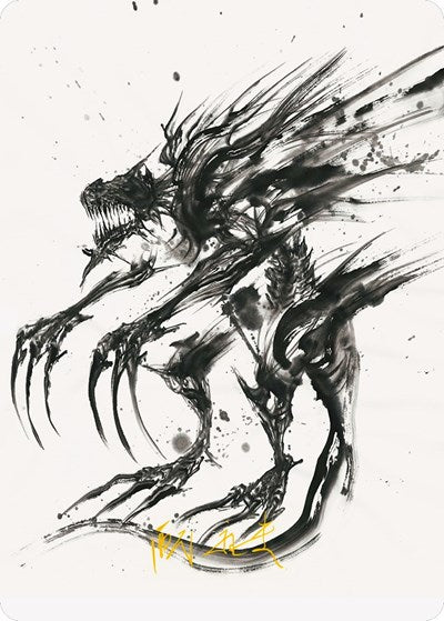 Phyrexian Obliterator Art Card  Gold Stamped Signature|0|0|0.00