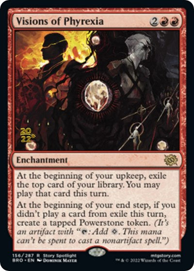 Visions of Phyrexia (Promos: Prerelease Cards) Light Play Foil
