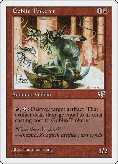 Goblin Tinkerer|0|0|0.00