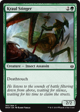 Kraul Stinger (War of the Spark) Light Play